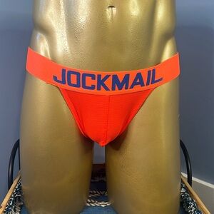 Jockmail Orange Jockstrap NEW